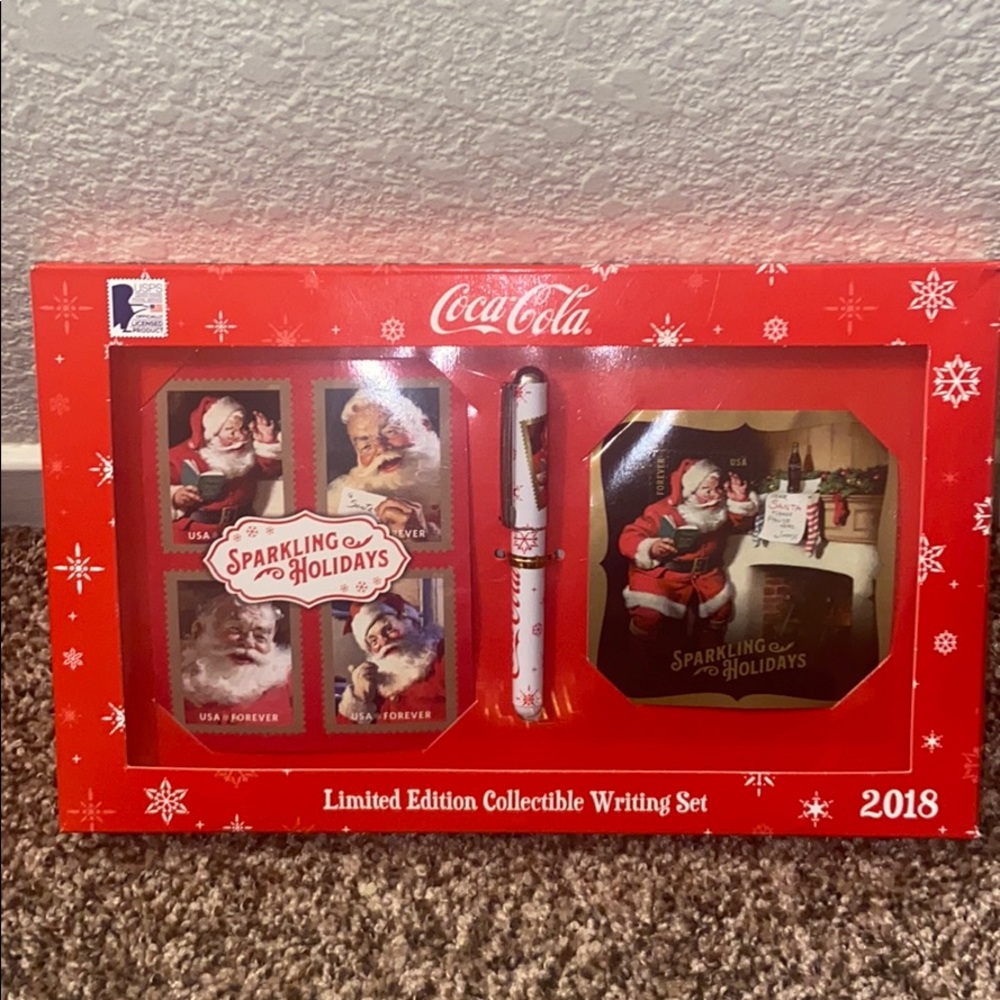 Coca Cola Writing Set NWT USPS